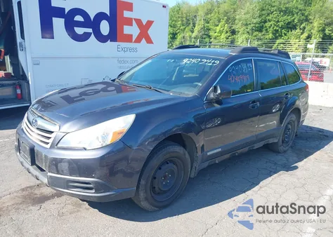 2012 Subaru Outback 2.5I из США, поврежденный, VIN 4S4BRBAC5C1201938